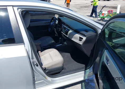 2016 Toyota Corolla Le из США, поврежденный, VIN 2T1BURHE1GC489820